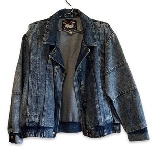 Vintage Ruth Douglas Jean Jacket